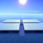 Система сонячних батарей на воді